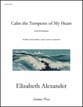 Calm the Tempests of My Heart Two/Four-Part choral sheet music cover